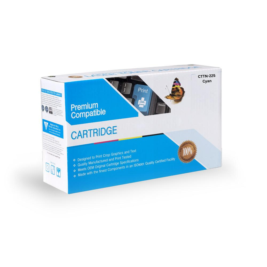 Brother CTTN-225 Cyan Compatible Toner