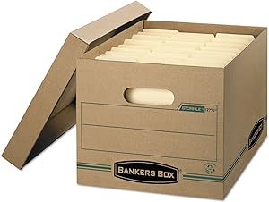 Bankers Box File Storage Boxes (10 boxes)