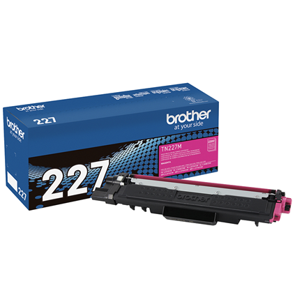 Brother Genuine TN-227M Magenta Toner