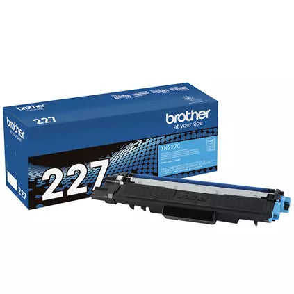 Brother Genuine TN-227C Cyan Toner