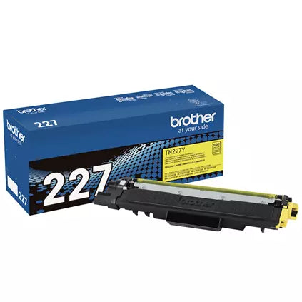 Brother Genuine TN-227Y Yellow Toner