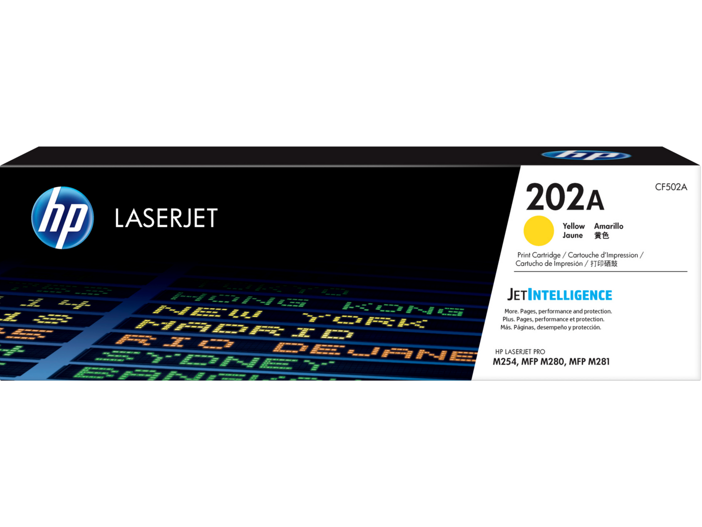 HP 202A LaserJet Toner Yellow (CF502A)