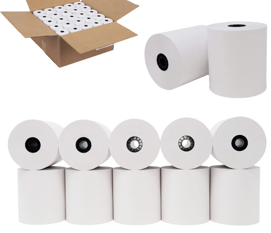 Thermal Paper Rolls 3 1/8 x 200' (50 Rolls)