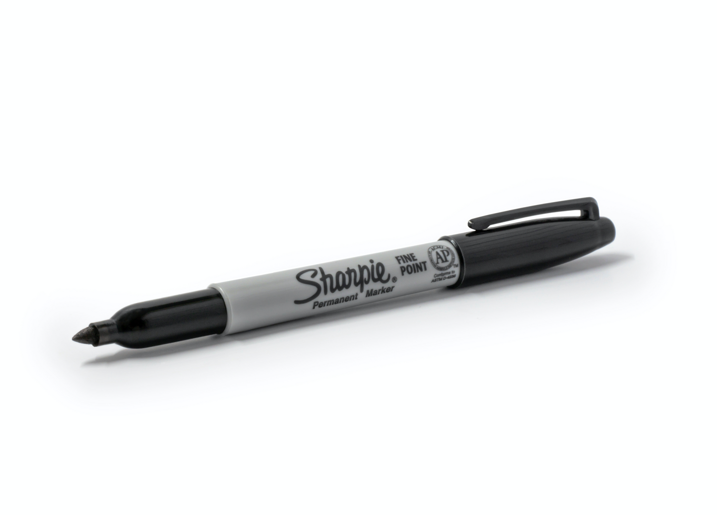 Sharpie Fine Permanent Markers Black (24/Pack)