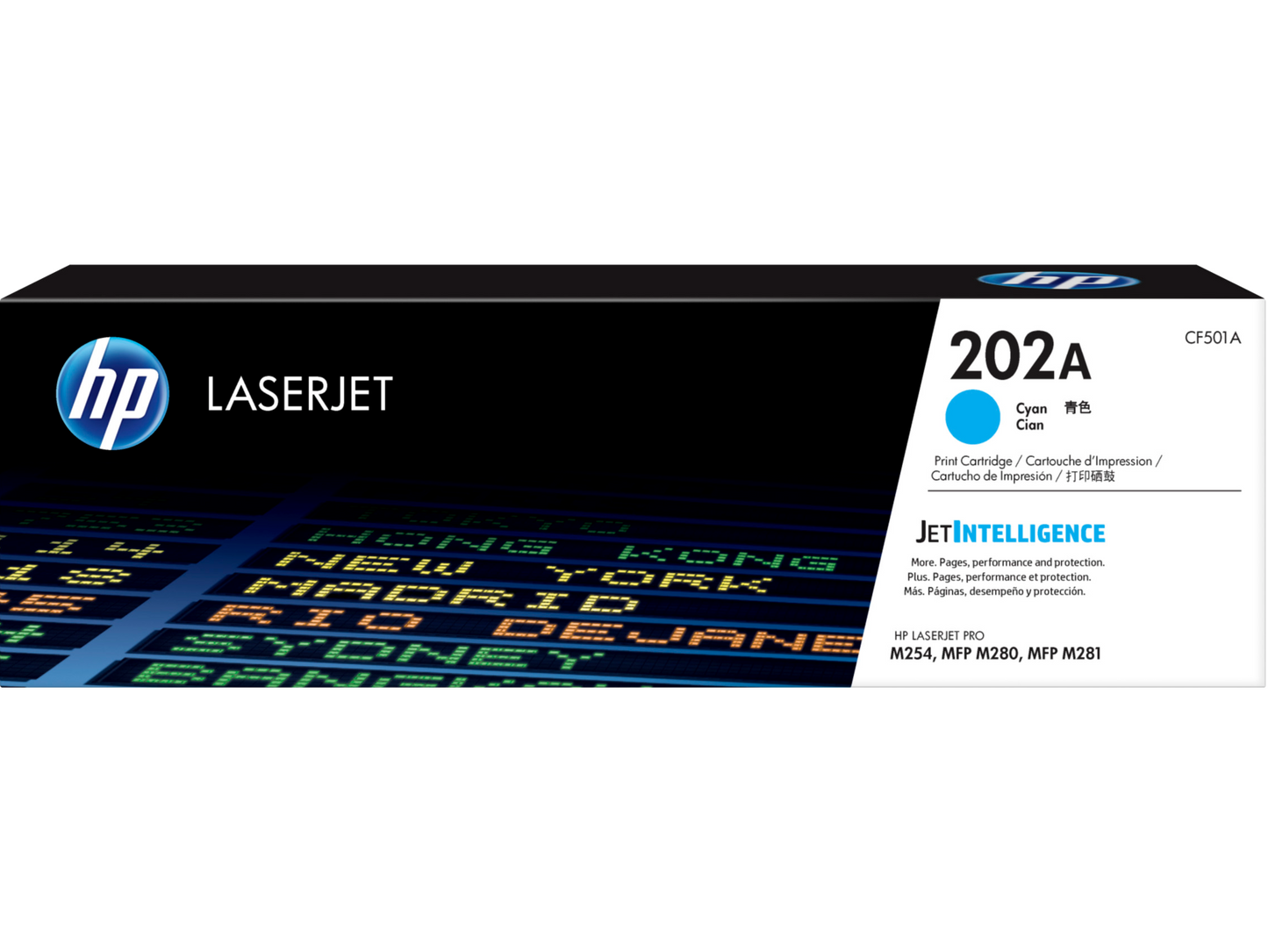 HP 202A LaserJet Toner Cyan (CF501A)